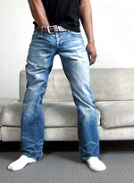 Ebony hot twink strokes his big uncut dick