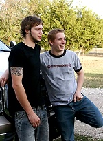 Austin Perry and Carson Carver